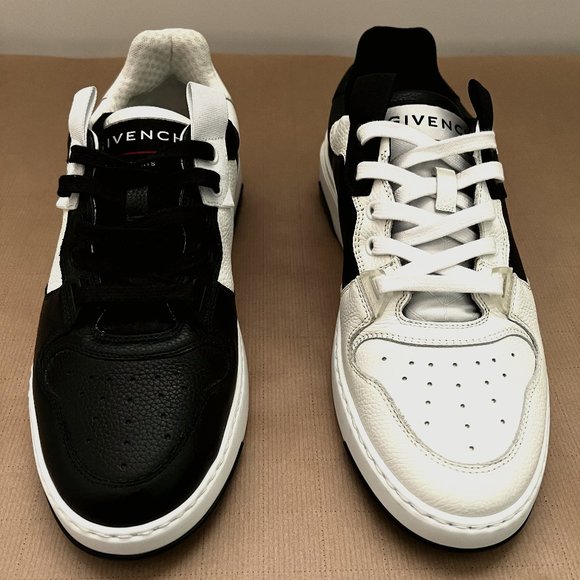 Givenchy Wing low asymmetric sneakers in leatherGIVENCHY Paris